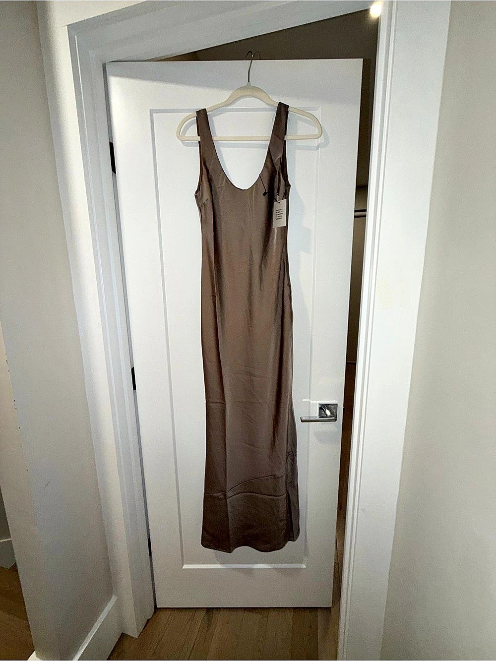 ALL THE WAYS Ruby Maxi Dress in gunmetal